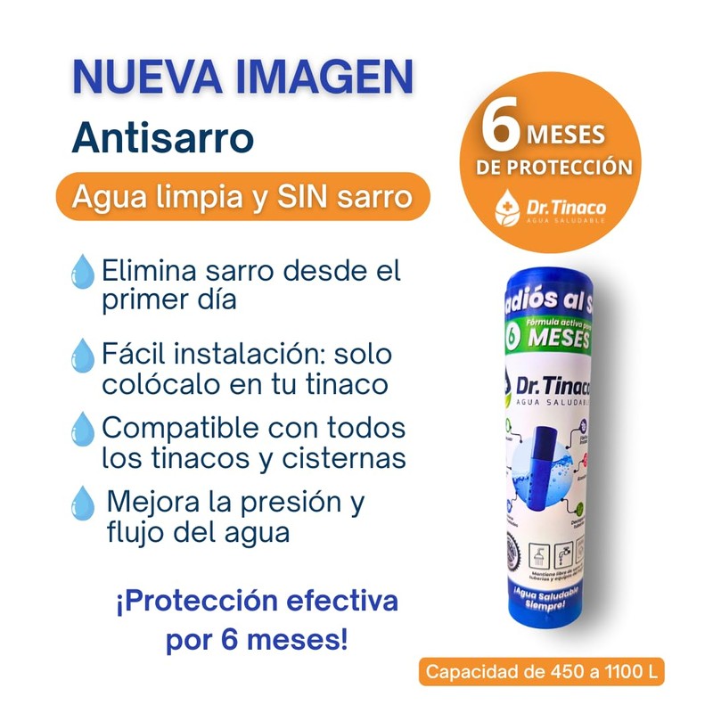 Antisarro para Tinacos (450 a 1100 lts) | Agua Limpia
