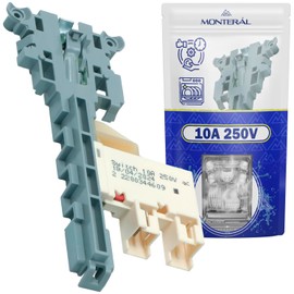 Door Lock Dishwasher 10A 250V Has the Original Code 690074493 697690335 697690342 697690348 for Smeg - Warranty 10 Years - MONTERAL