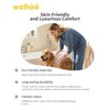 LANON 3 Pairs wahoo Nitrile Cleaning Gloves, Latex free Reusable