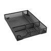 Metal Mesh Drawer Organizer Tray 5 Grids Multipurpose Stable Prevent