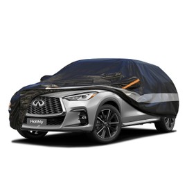 Holthly SUV Car Cover Custom Fit Infiniti QX55 2021-2025, 100% Waterproof Breathable Outdoor Car Covers, Sun Rain Dust Snow Protection. (Ships from US Warehouse, Arrive Within 3-7 Days)