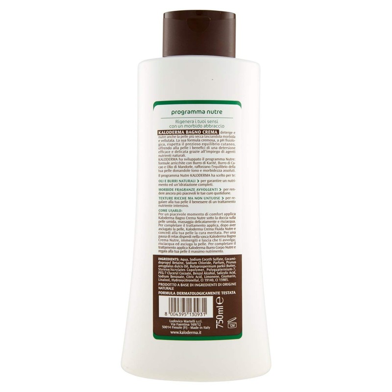 Bath Foam Nourishing Shea Butter And Macadamia Oil 750 Ml