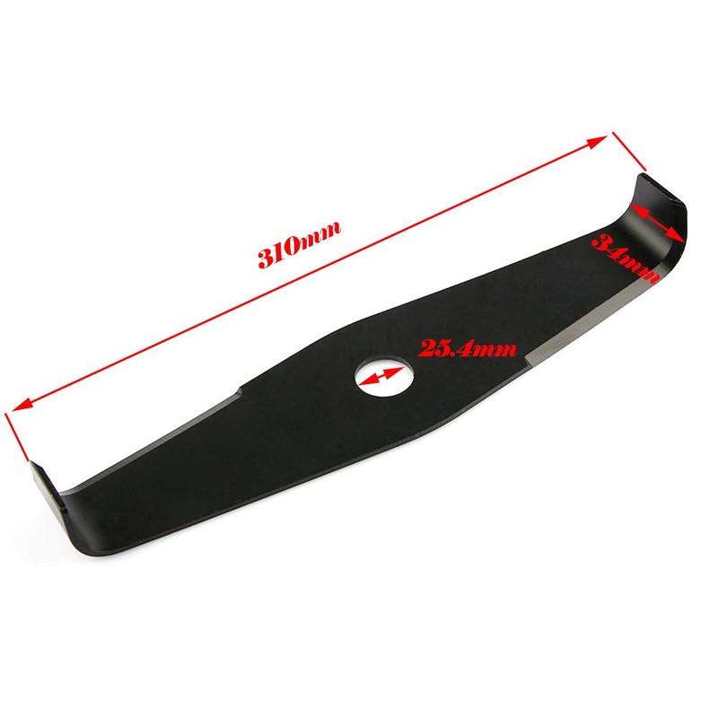 BGTOOL 12 inch 2 Teeth Steel Brush Cutter, Trimmer, Weed