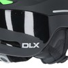 DLX Renko, Black, M, Ski Helmet with Removable Ear Pads,