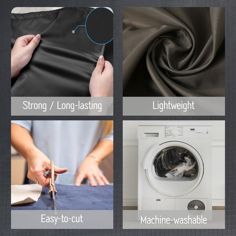 sheelokhwui Precut Nylon Fabric (2 Yards x 57 inch) -