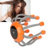 Electric Head Massager 10 Claws Red Lighting Vibration Reduce Stress