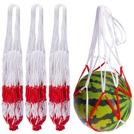 30 Packs Watermelon Hammock Mesh Bags-2 Colors Melon Hanging Net Bag-Heavy Duty Trellis Hammock Net for Watermelon,Pumpkin and Cantaloupe