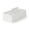 MUJI 15930784 Recycled Polypropylene Storage Carrying Box, Wide, Approx. Width