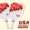 A11N Pickleball Paddles Set of 2 Fiberglass Surface Rackets with
