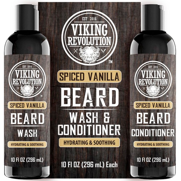 Viking Revolution Viking Revolution Beard Wash and Beard Conditioner for