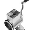 Manual Rotary Food Grater, Handheld Drum Slicer Shredder with 5