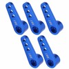 5Pcs 25T Servo Horns Aluminium Alloy Steering Servo Arms Blue