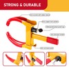 CARTMAN 2-Pack Heavy Duty Universal Trailer Lock Wheel Clamp, Adjustable