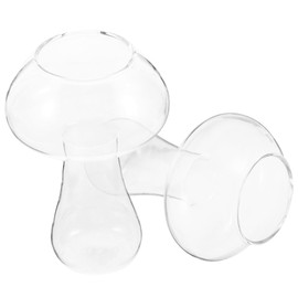 Mikinona Mushroom Glasses Creative 2pcs Novelty Drink Cup for Bars Nightclubs Celebrations