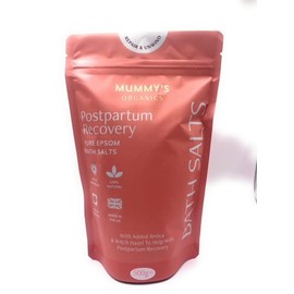 Mummy’s Organics Postpartum Epsom Bath Salts | Soothing Recovery Blend with Lavender and Chamomile Essential Oils | Witch Hazel & Arnica | Ideal for Post-Birth | Eco-Friendly Packaging | 750g