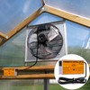 Attic Fan Thermostat-Control, Adjustable Thermostat with Overload Protector, Temperature Controlled