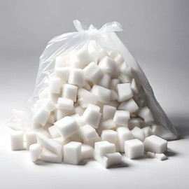 Ultimate Comfort Bean Bag Chair Filler - Choose 16 lbs or 25 lbs of Non-Toxic Shredded Polyurethane Foam Stuffing for Perfect Lounge & Relaxation; Refill Bean Bag Chairs, Pillows, and More (25 lbs)