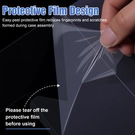 Yexiya 6 Pack Elite Trainer Box Protector Case 0.50mm Thick Clear Display Booster Case for Etb Box Convenient Storage for Collectors Gifts Cards (8.2 x 6.7 x 5.7 Inches)