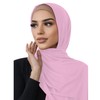 ANKOMINA Women Soft Cotton Muslim Jersey Hijab Head Wrap Scarves