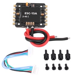 ZAWELIYO 15A 4 in 1 Mini Electronic Speed Controller ESC for FPV Drone, Hardware Generated Motor PWM, Supporting 2-4S LiPo/HV LiPo Battery