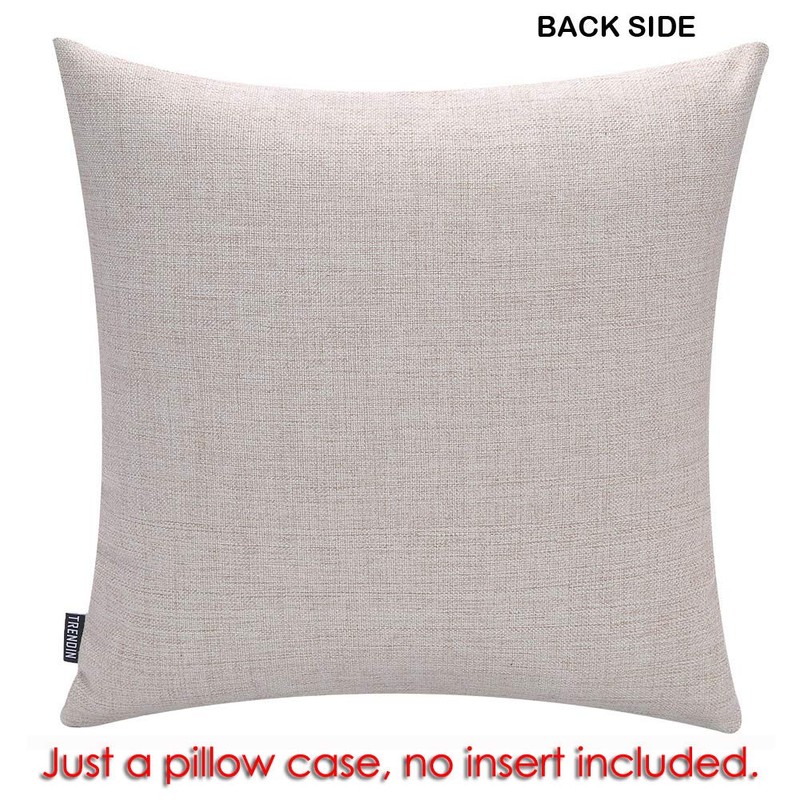 Trendin Beach Life Throw Pillow Cover Wood Light Blue Cushion