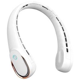 R5 NEW - R5 Neck Fan Natural Wind - White