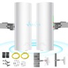 5.8G Wireless Bridge with Pole/Wall Mount Bracket - Extend Starlink
