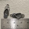 Unbranded 2 Silver Flip Flop Sandal Charms (Case 10-6)