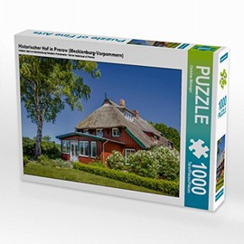 CALVENDO Puzzle Historical Court in Prerow (Mecklenburg-Western Pomerania) 1000 Pieces Laying Size 64 x 48 cm Photo Puzzle Picture by Christian Müringer