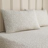Dreams & Drapes - Natural Floral Fitted Sheet (190 x