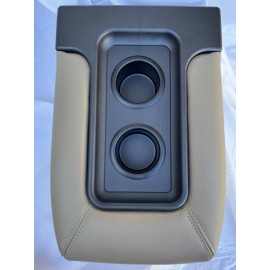 AFTER MARKET 99-02 SILVERADO SIERRA TAN BEIGE CUP HOLDER CENTER CONSOLE STORAGE LID ARMREST