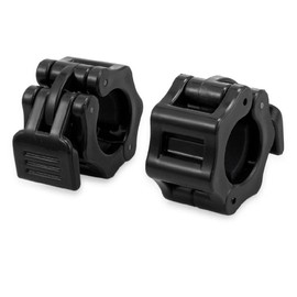 Barbell Clamps - 1 Inch Barbell Collars Quick Release of Locking Weight Clips for Weightlifting Bar