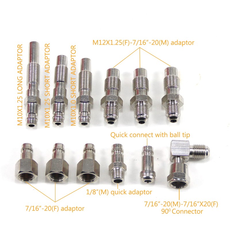 Diesel Engine Compression Tester Automotive Fuel Pressure Tester Kit, Engine