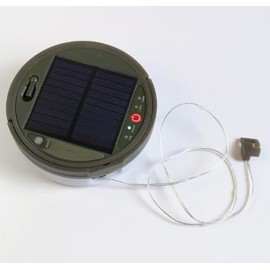 ANJAYLIA Camping String Lights, 33Ft 100 LEDs, Solar Powered Multi-coloerd String Lights with Remote, Retractable Tent Lights for Outdoor Camping Decorations