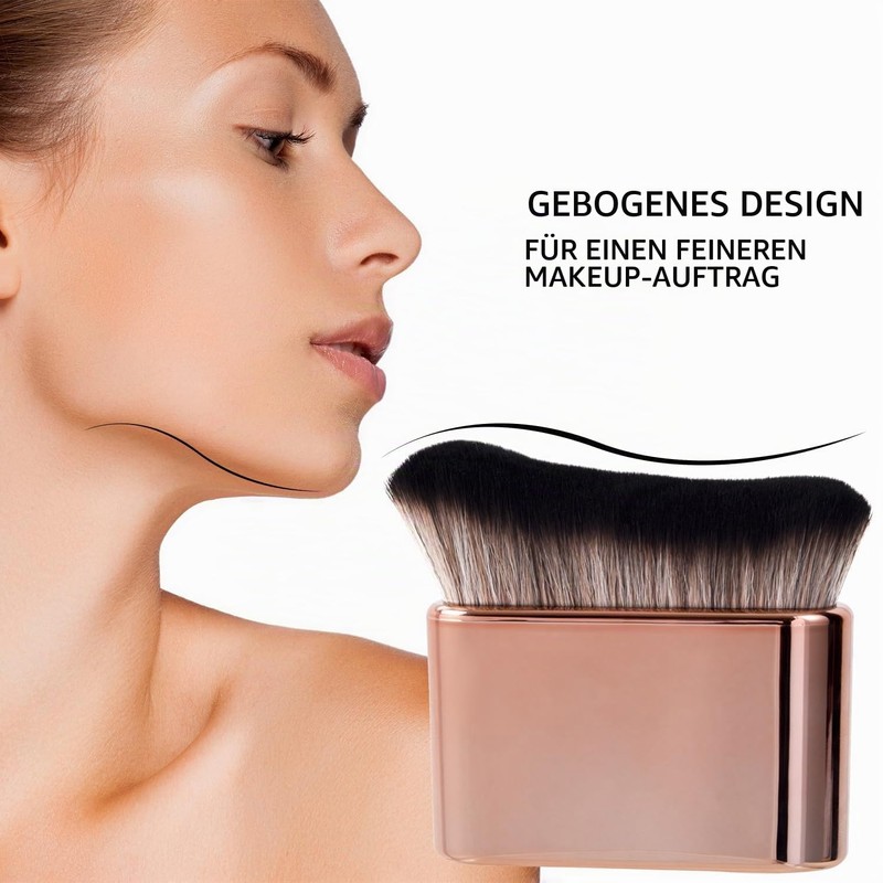 Self Tanning Brush, Soft Brush, Portable Self-Tanning Brush, Face Brush