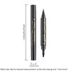 2-in-1 Microblading Eyebrow Pencil with 4 Fork Tips, Magic 3D