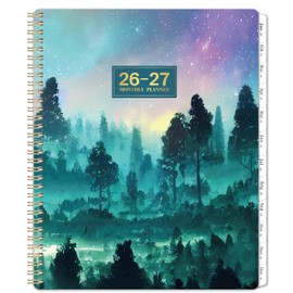 2026-2027 Monthly Planner/Calendar - 2 Year Monthly Planner 2026-2027, Jan. 2026 - Dec. 2027, 9" × 11", 2 Year Calendar with Tabs, Twin-Wire Binding, Back Pocket, Holiday ＆ Note Pages