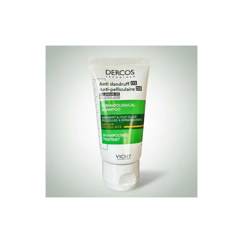 Dercos Shampoo Control Caspa Cabello Seco 200 Ml