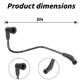 Osilly Car Fuel Pressure Regulator Vacuum Hose, OEM#17113556 Automotive Fuel Regulator Vacuum Line Tube for 4.8L 5.3L 6.0L, Universal for Avalanche Yukon Sierra Rainier Vehicles Tahoe & More