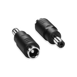 PNGKNYOCN DC Power Adapter,DC 5.5mm x 2.1mm Male Plug to 6.5mm x 3.0mm Female Jack Converter for Laptop,CCTV Security Cameras Surveillance Syste（2-Pack）