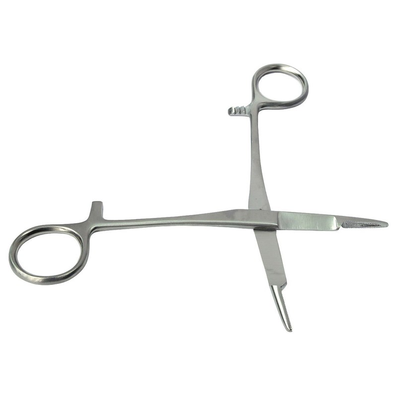 HTS 164H5 5.5" Stainless Steel Olsen-Hegar Needle Driver with Scissors