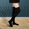 KINBOM 4 Pairs of Thigh High Socks, Cotton Soft Knee