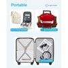 Ligtchser Portable Travel Garment Rack,Folding Clothes Rack for Dance,Travel,Camping, Drying,RV,