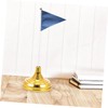 DOITOOL 2sets Mini Flag Holder Stands for Office Desk Compact