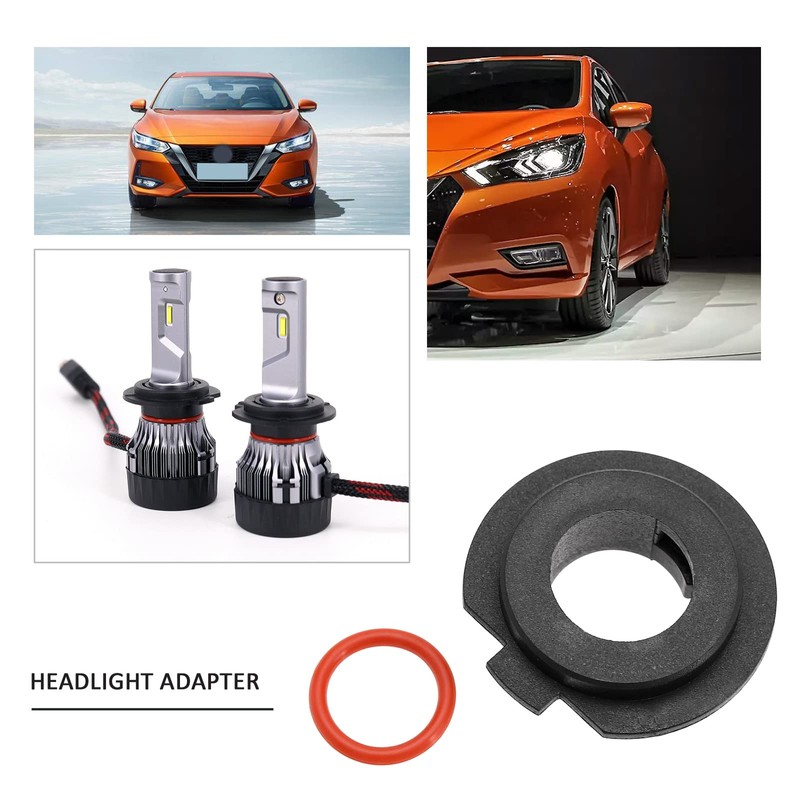 SG Store 4 Pieces Car H7 LED Headlight Lamp Socket