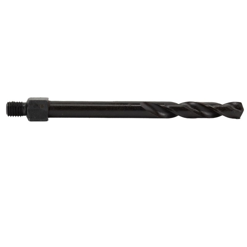 Drill America #40 Cobalt Stubby Threaded Shank Drill Bit Overall