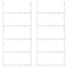 Rainberg Space Saving Hangers - Magic Clothes Hangers, Coat Hangers,