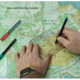 Military Map Protractor & Symbology Stencil — GTA 05-02-012 with Warfighting Icons | Degrees & Mils | 1:25,000–1:100,000 | Made in Australia