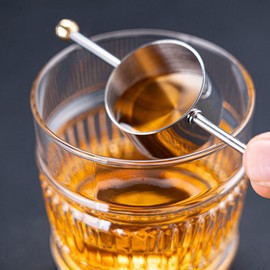 30ml Measuring Jigger Stainless Steel Bar Jigger with Handle Measuring Tool for Bartending Cocktail Wine and Home Bar Use