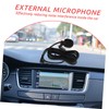 KICHOUSE 1set Handheld Speaker Mic Coil Cord for Car Navigation